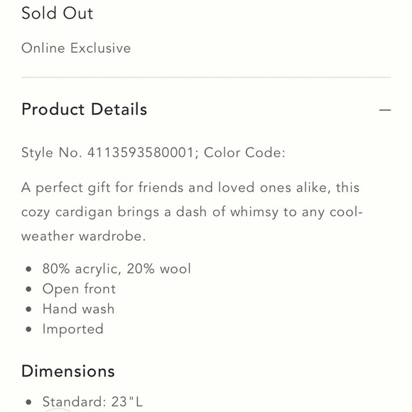 Anthropologie Grazia Striped Cardigan - Picture 7 of 7